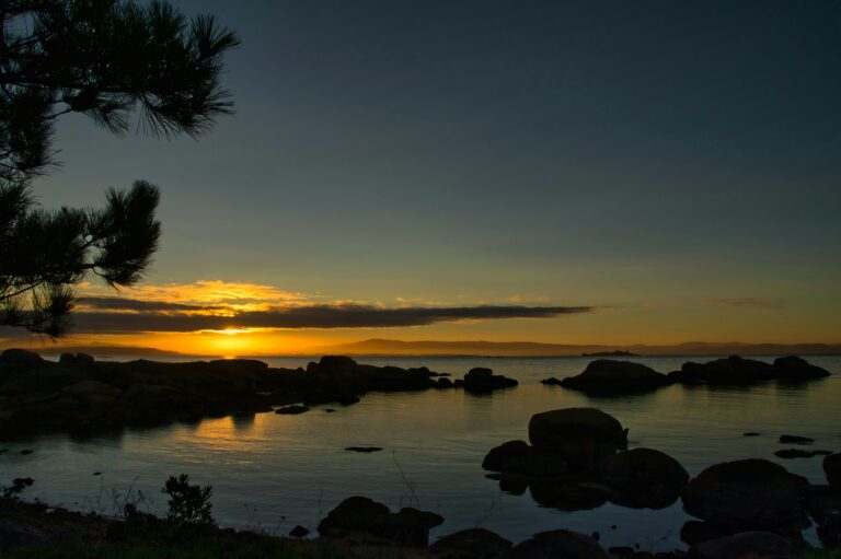 Atardecer Ria Arousa, Galicia, Rias Baixas