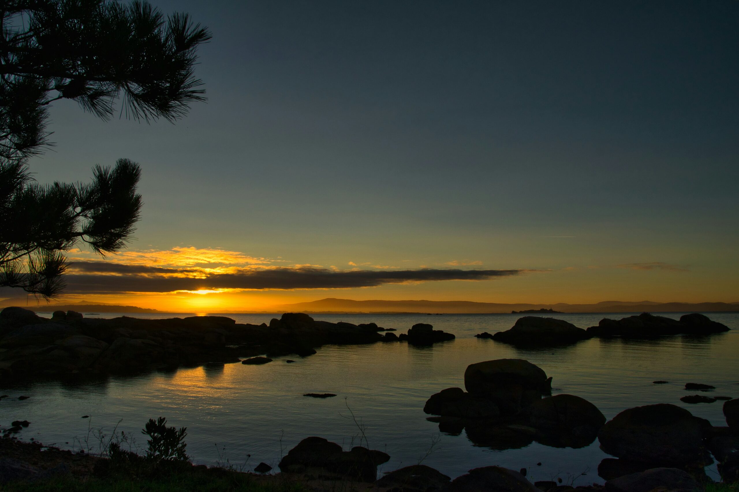Atardecer Ria Arousa, Galicia, Rias Baixas